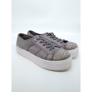 Xhilaration Ladies Gray Casual Sneakers Size 9.5M